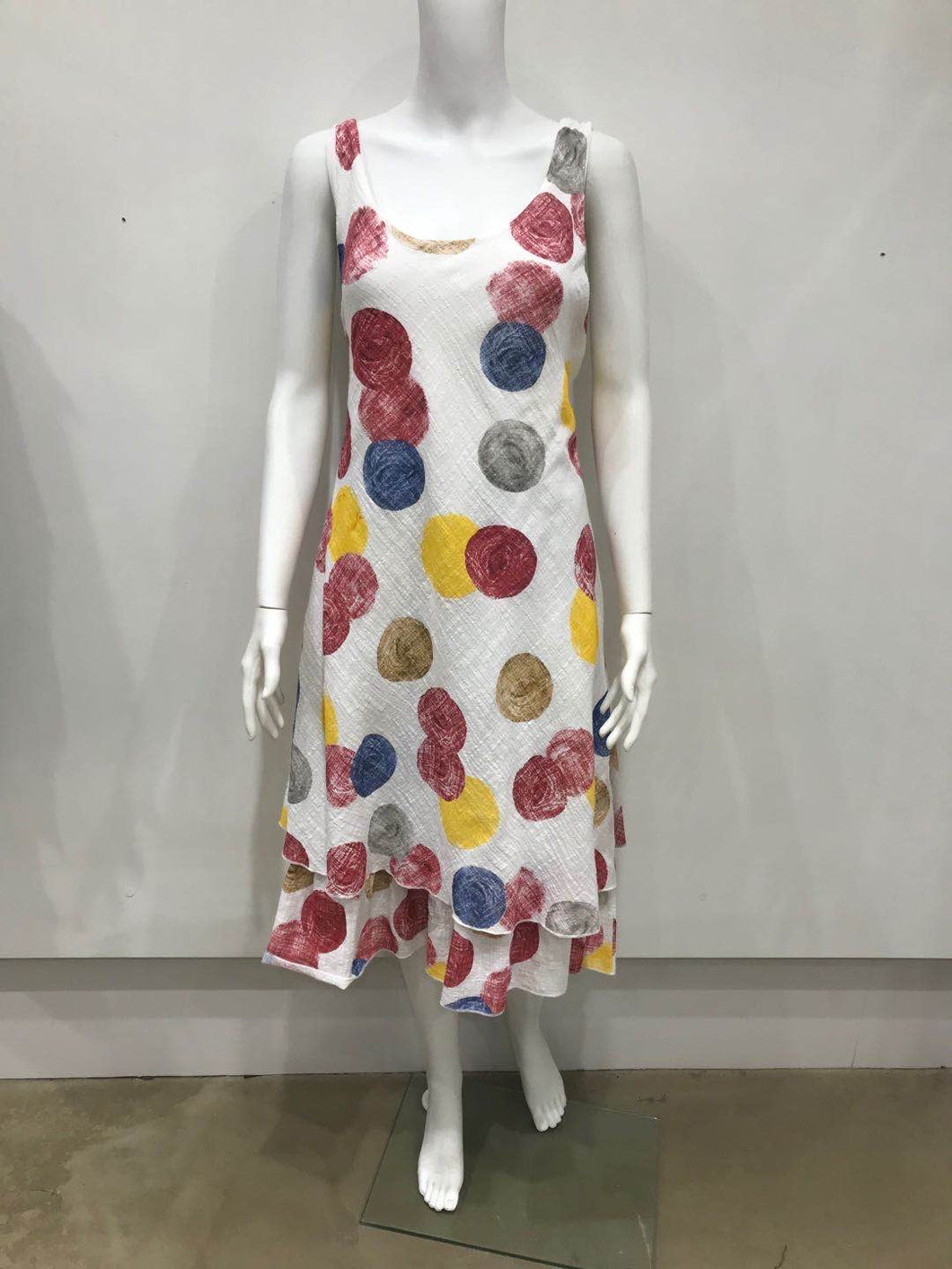 Double layer cotton dress