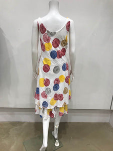 Double layer cotton dress