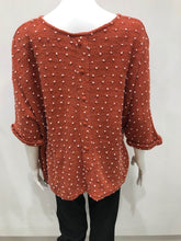 Load image into Gallery viewer, Spotted button-up jumper
