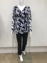 Load image into Gallery viewer, 1/2 zip peplum top
