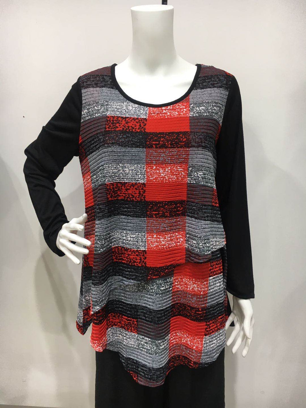 Double layered top