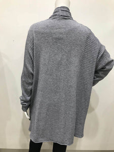 Ribbed cardigan
