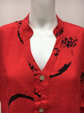 Load image into Gallery viewer, Loose fit button up top
