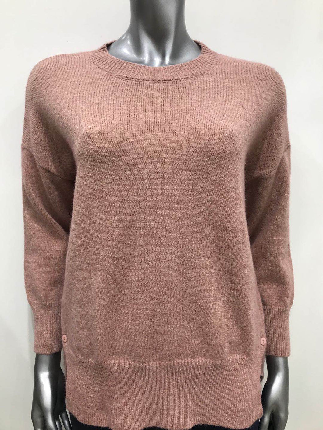 Side buttoned jumper