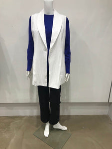 Linen vest
