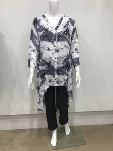 Light button up tunic