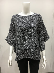 Bell sleeve top