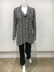 Cowl neck top