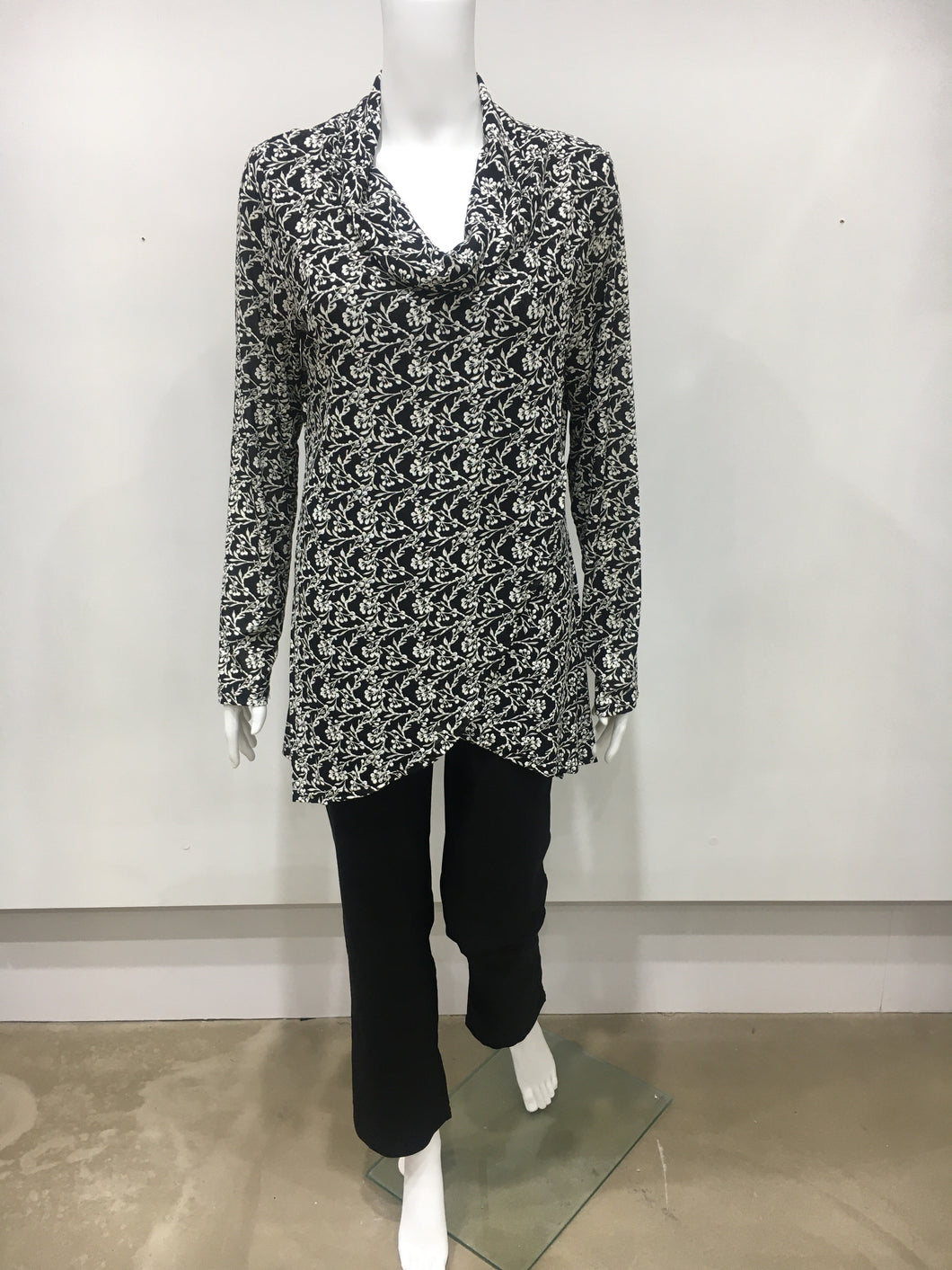 Cowl neck top