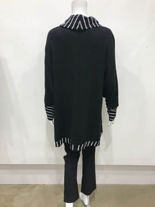 Cowl neck jumper